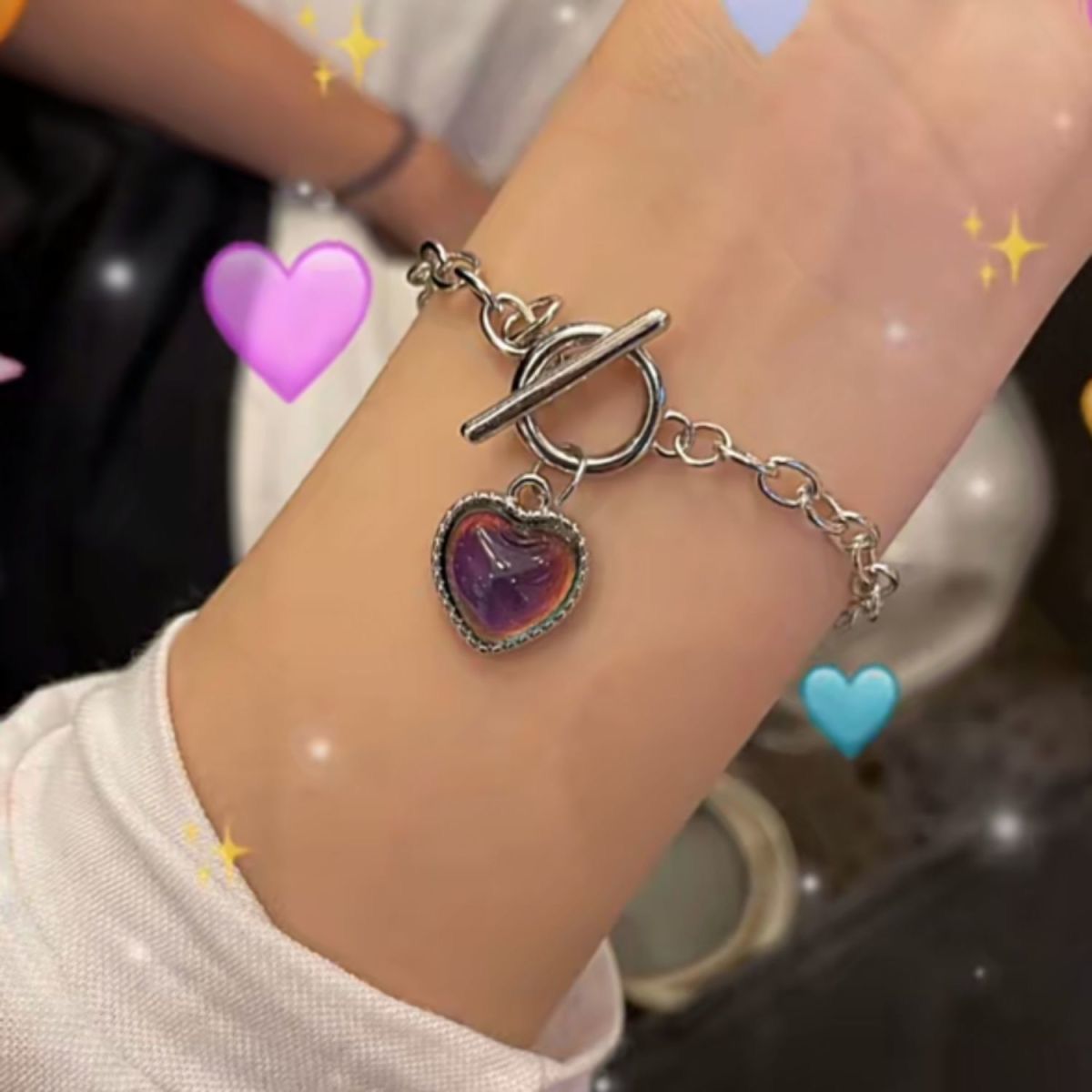 🔥ACQUISTA 1 RICEVI 1 GRATIS PER TEMPO LIMITATO🎁🔮Bracciale Mood che Cambia Colore