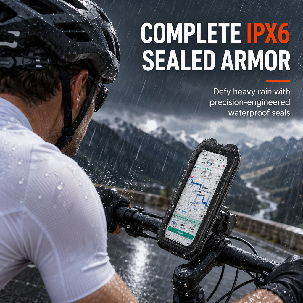 🚲 OFFERTA LIMITATA 50% DI SCONTO! ⚡Supporto per telefono impermeabile per bici e moto – IPX6, touchscreen, rotazione a 360° ✨