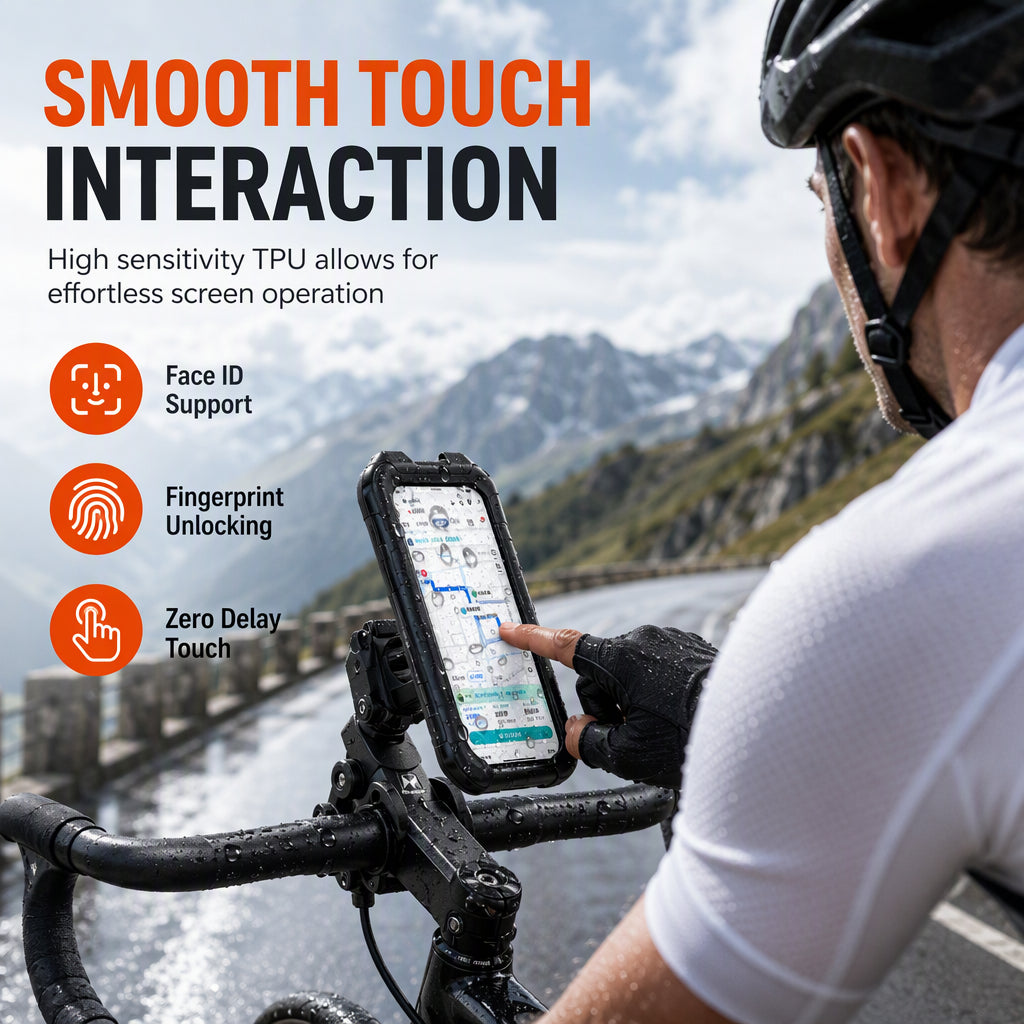 🚲 OFFERTA LIMITATA 50% DI SCONTO! ⚡Supporto per telefono impermeabile per bici e moto – IPX6, touchscreen, rotazione a 360° ✨