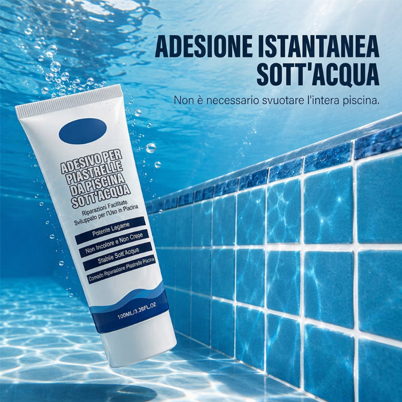 🏊 Adesivo per piastrelle di piscina subacquea