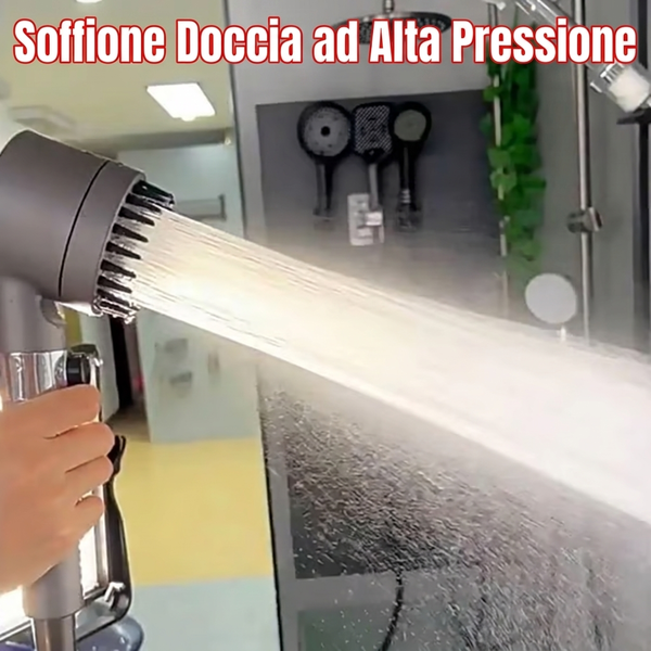 🚿Set Doccia Multifunzionale ad Alta Pressione — Sollievo immediato con una sola doccia