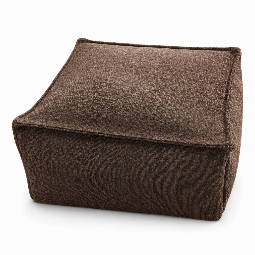 🧺Fodera per sgabello contenitore: riempibile con indumenti, portata 100 kg, cerniera larga, lavabile, 45x45x23 cm