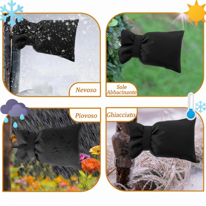 ❄️ 🎁Compra 1, ricevi 1 gratis!⚡ Oltre 50.000 unità vendute!✨ Coperture protettive per rubinetti esterni che proteggono dal gelo invernale ❄️