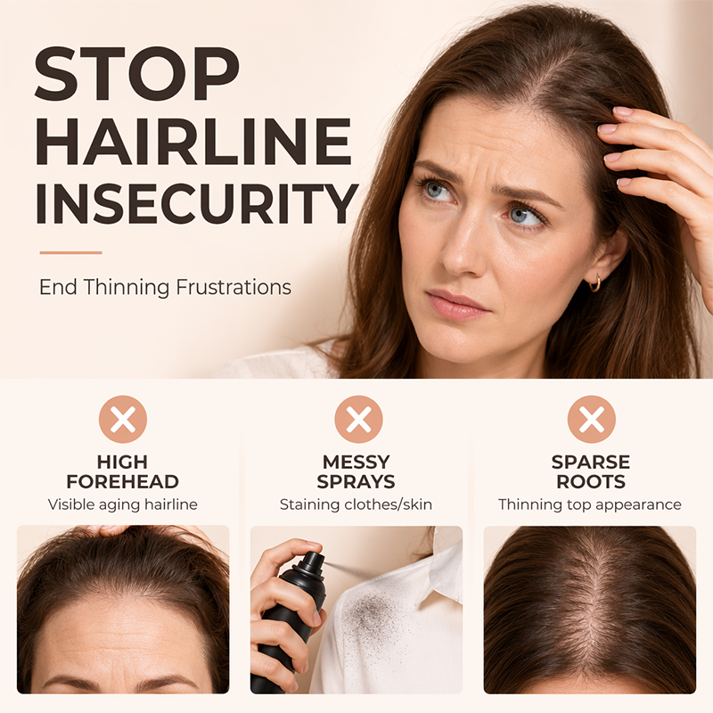 Bastone Ombretto per Capelli Istantaneo con Applicatore a Spugna