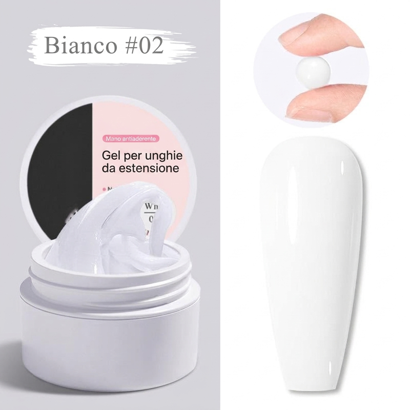 💅 Gel ricostruzione unghie solido — Non cola, facile da usare 🥳