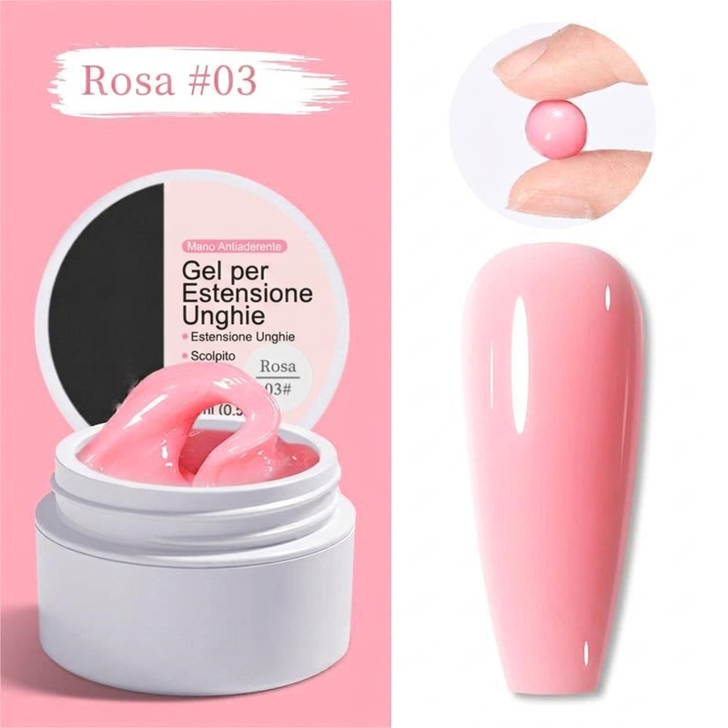 💅 Gel ricostruzione unghie solido — Non cola, facile da usare 🥳