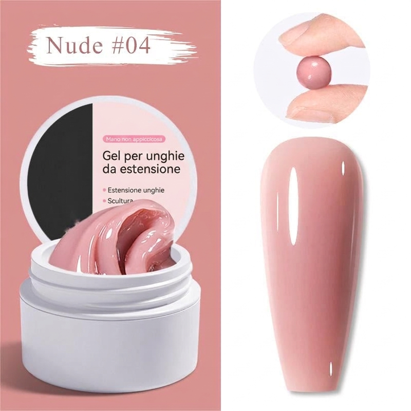 💅 Gel ricostruzione unghie solido — Non cola, facile da usare 🥳