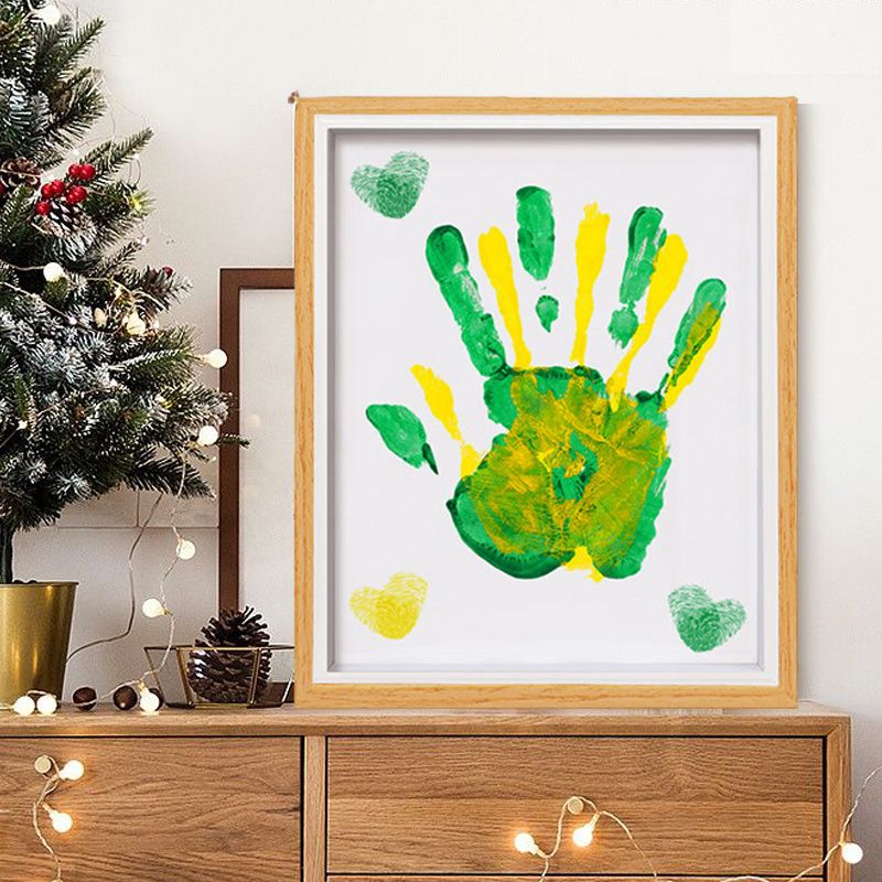 Kit Impronte Mani Coppia Fai da Te - Regalo d'Amore Cornice Foto