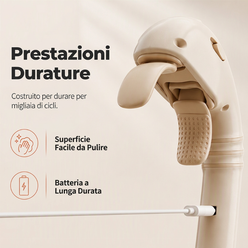 🔥SALDO CALDO 50% DI SCONTO! 💆‍♂️💨 Basta chiedere a qualcuno un massaggio alla schiena! Questo massaggiatore a manico lungo raggiunge ogni nodo irraggiungibile. Ergonomico, senza fili e incredibilmente potente. Le tue spalle ringrazieranno! ✨