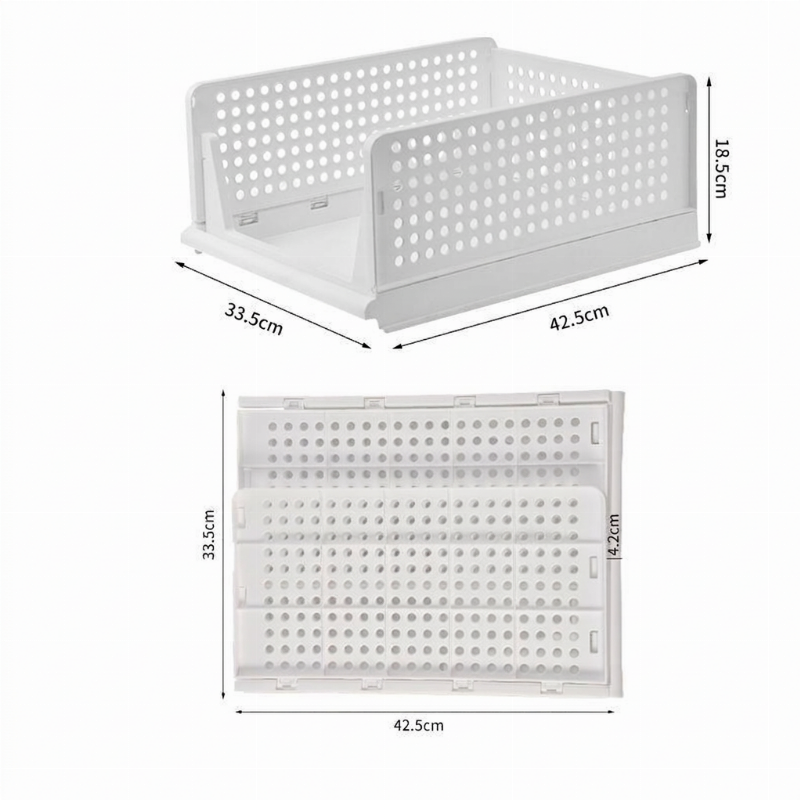 Organizzatore Impilabile per Guardaroba con Cassetto Scorrevole