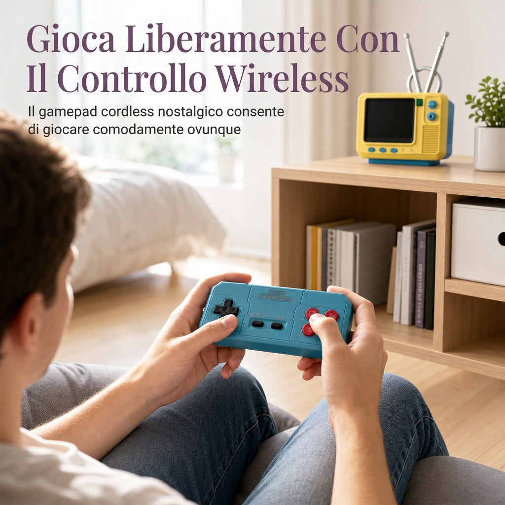 Console di gioco portatile per TV GV300S a forma di mini libreria retrò classica, nuova versione con scheda TF, lettore di giochi wireless nostalgico