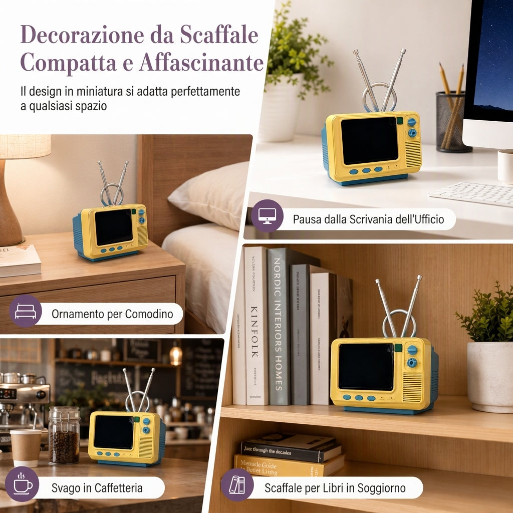 Console di gioco portatile per TV GV300S a forma di mini libreria retrò classica, nuova versione con scheda TF, lettore di giochi wireless nostalgico
