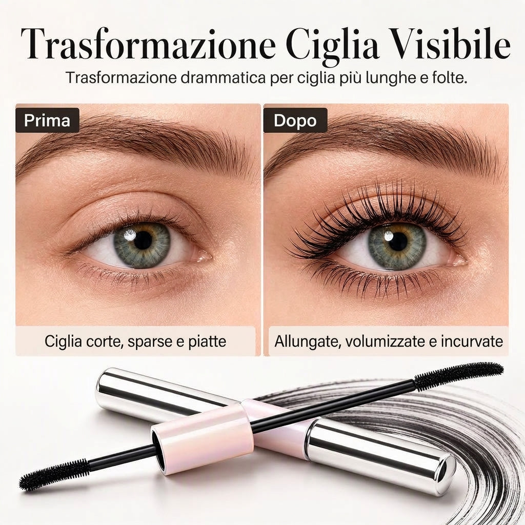 ✨ Prodotto per ciglia volumizzante impermeabile a doppia estremità
