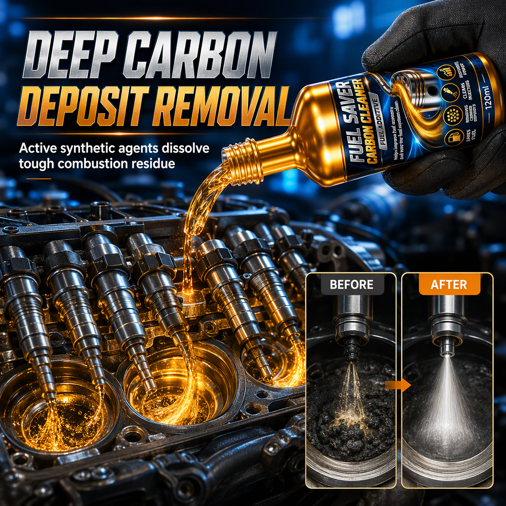 Additivo detergente per sistema auto, rimozione depositi carboniosi iniettori