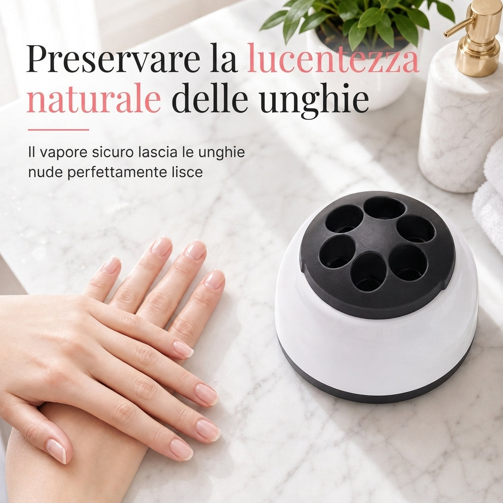 Macchina elettrica a vapore da 36W per la rimozione dello smalto per unghie, dispositivo professionale per la rimozione di gel e acrilico per manicure