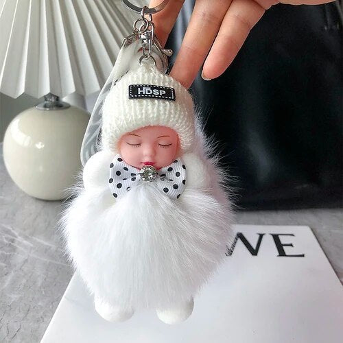 🎁NUOVI ARRIVI 50% DI SCONTO💥Portachiavi con Peluche Morbido