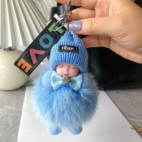 🎁NUOVI ARRIVI 50% DI SCONTO💥Portachiavi con Peluche Morbido
