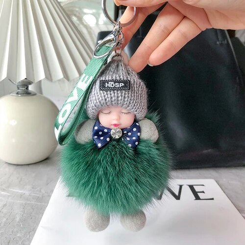 🎁NUOVI ARRIVI 50% DI SCONTO💥Portachiavi con Peluche Morbido