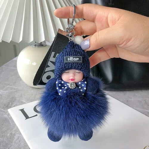 🎁NUOVI ARRIVI 50% DI SCONTO💥Portachiavi con Peluche Morbido