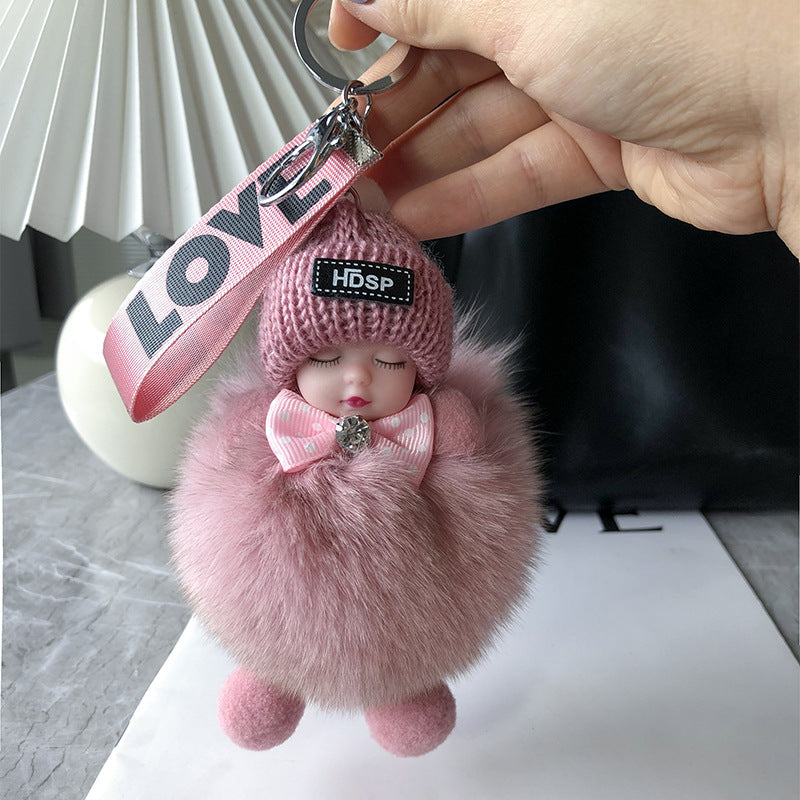 🎁NUOVI ARRIVI 50% DI SCONTO💥Portachiavi con Peluche Morbido