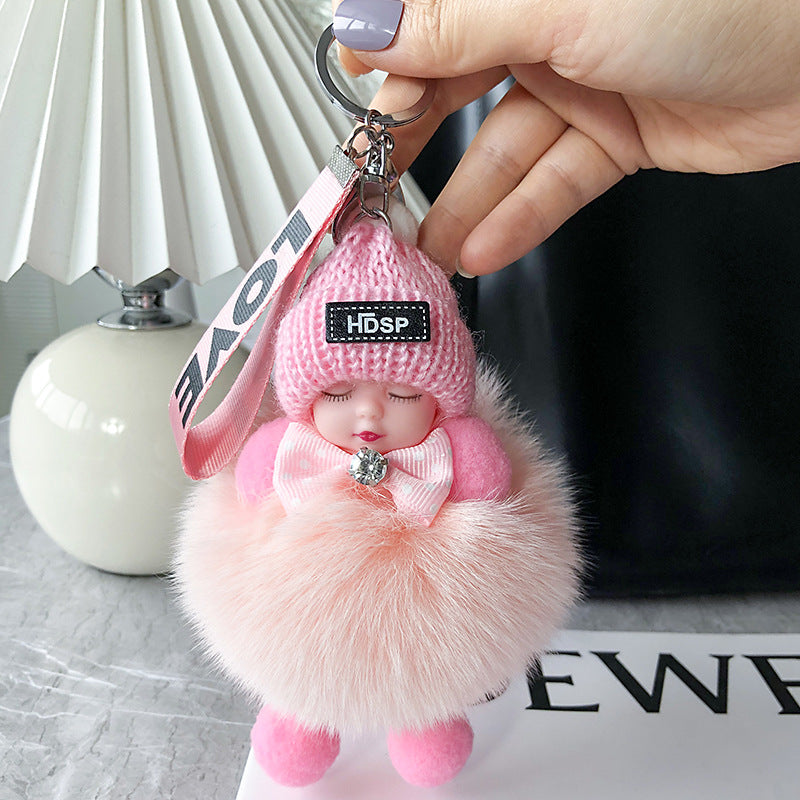 🎁NUOVI ARRIVI 50% DI SCONTO💥Portachiavi con Peluche Morbido