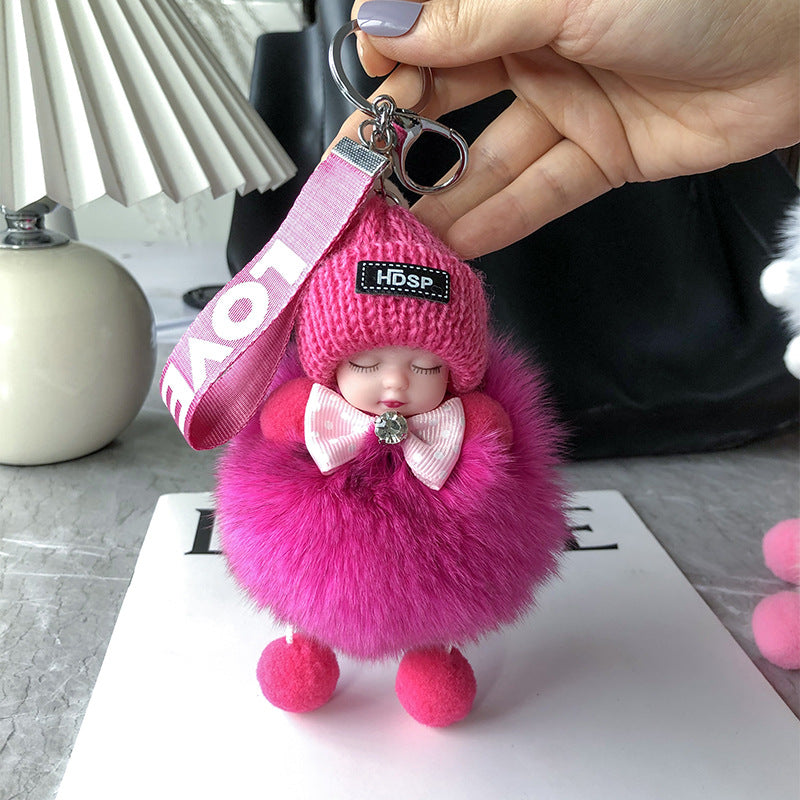 🎁NUOVI ARRIVI 50% DI SCONTO💥Portachiavi con Peluche Morbido