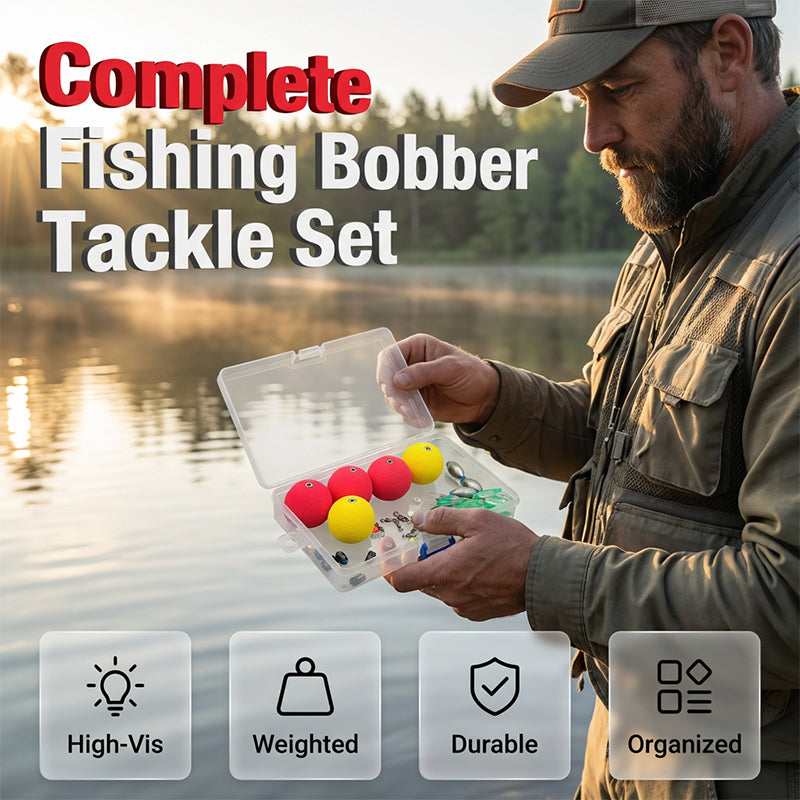 Kit completo per la montatura di galleggianti e piombi da pesca