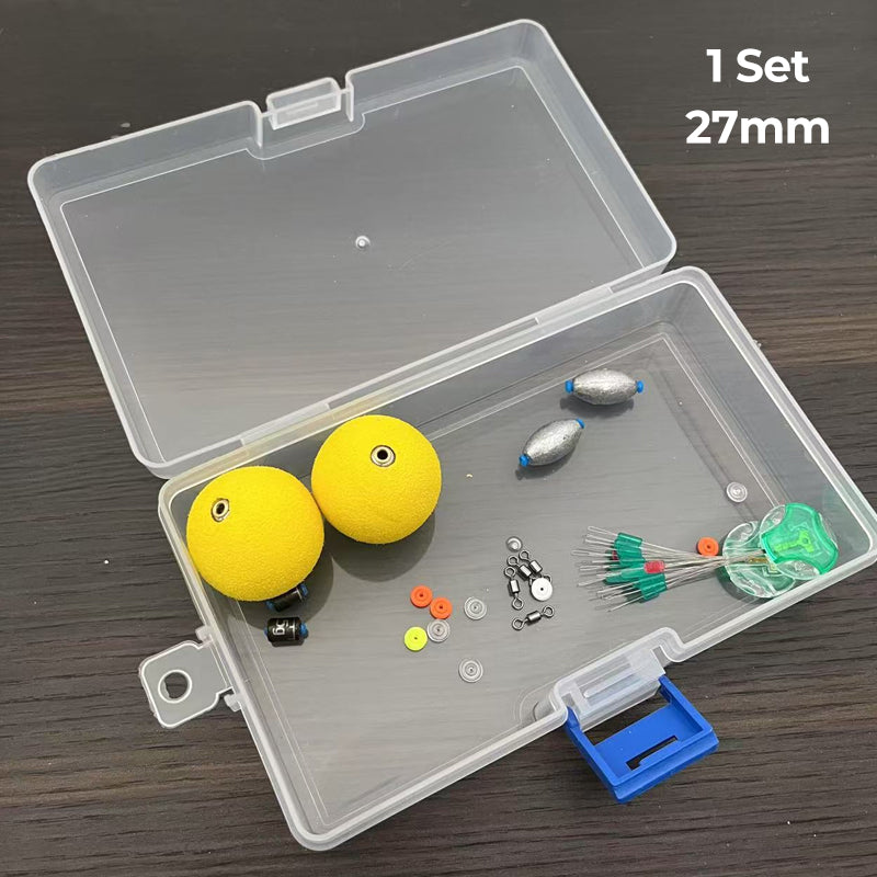 Kit completo per la montatura di galleggianti e piombi da pesca