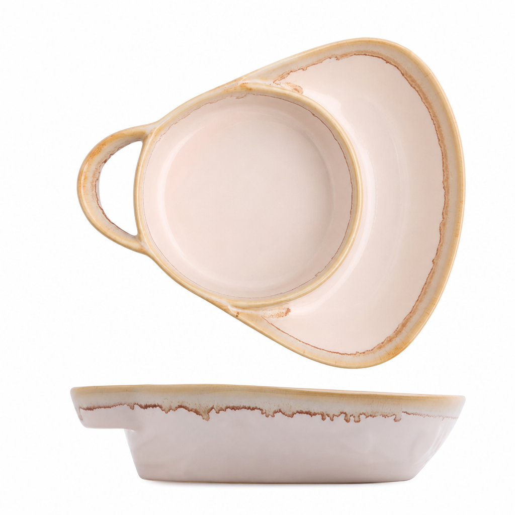 🍽️ SCONTO DEL 50% A TEMPO LIMITATO! ✨ Pirofila in ceramica retrò con scomparti – Stile vintage, resistente al calore, facile da trasportare 🥣