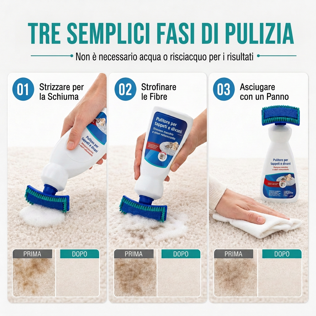 🥳 SUPER OFFERTA 🥳 💞 OLTRE 50.000 PEZZI VENDUTI! Detergente impermeabile! Schiuma, applicatore con spazzolino, senza bisogno di ammollo. Macchie eliminate – ordina subito! ✅