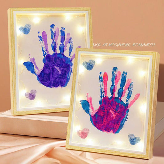 Love Gift - Kit Cornice Foto Impronte Mani Fai Da Te per Coppia
