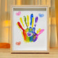 Love Gift - Kit Cornice Foto Impronte Mani Fai Da Te per Coppia