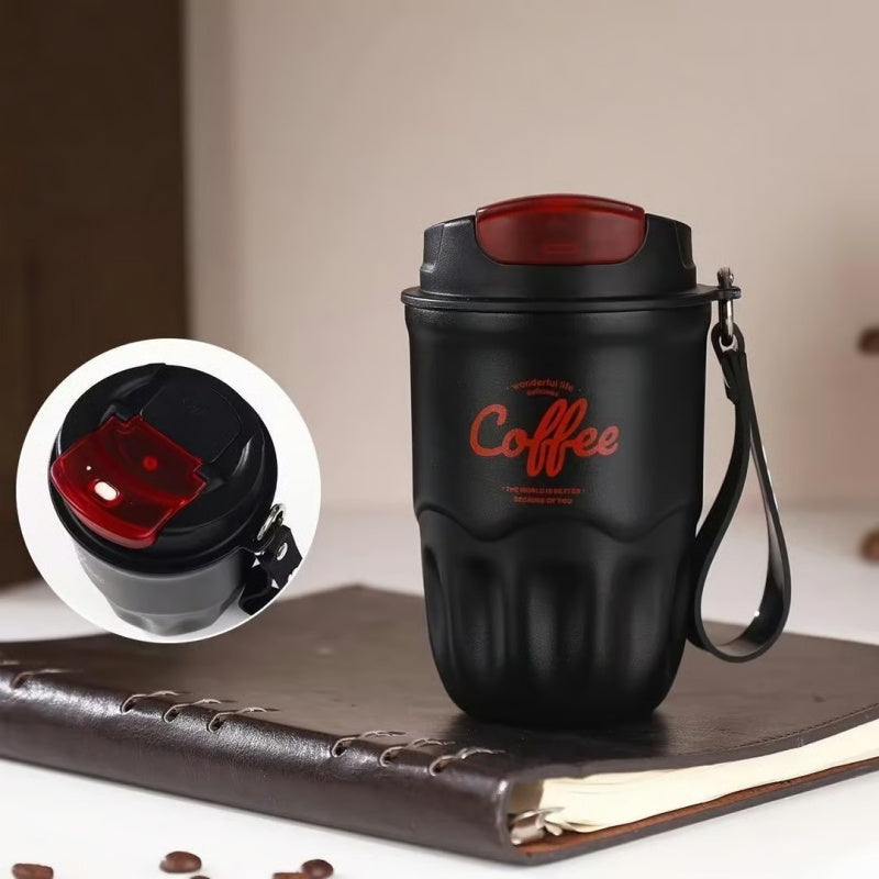 ☕ Tazza Termica Intelligente: Display LED della Temperatura, Acciaio 316, Isolamento Termico per 12 Ore, A Prova di Perdite,