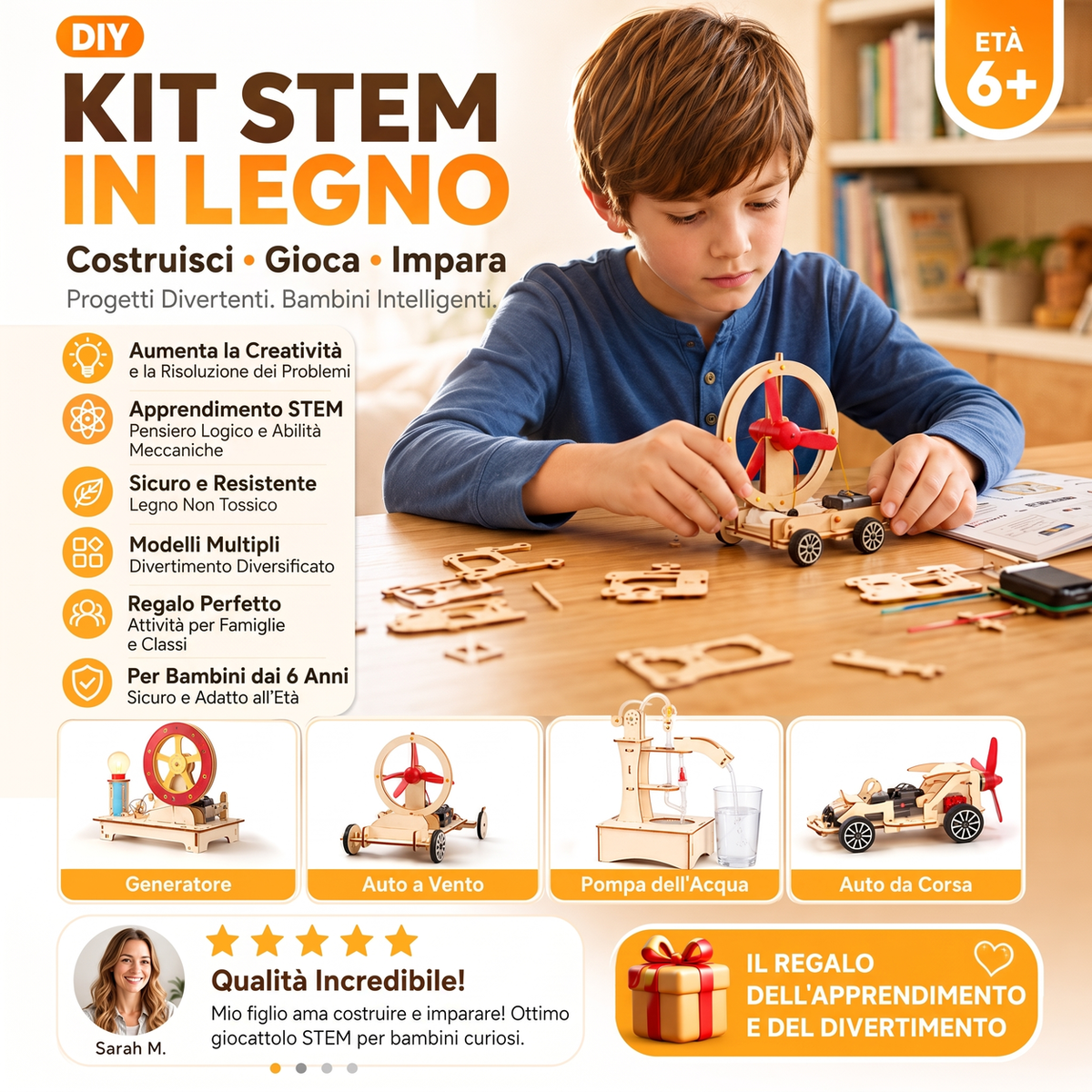🔥Offerta Speciale🛠️🔥 Giocattoli tecnologici fai da te creativi