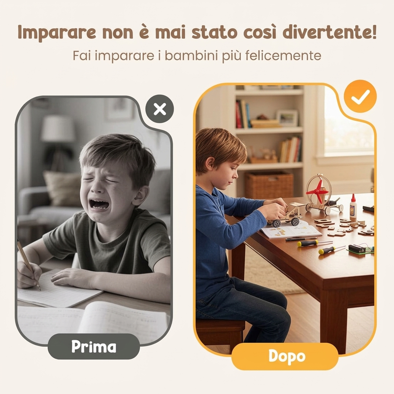 🔥Offerta Speciale🛠️🔥 Giocattoli tecnologici fai da te creativi