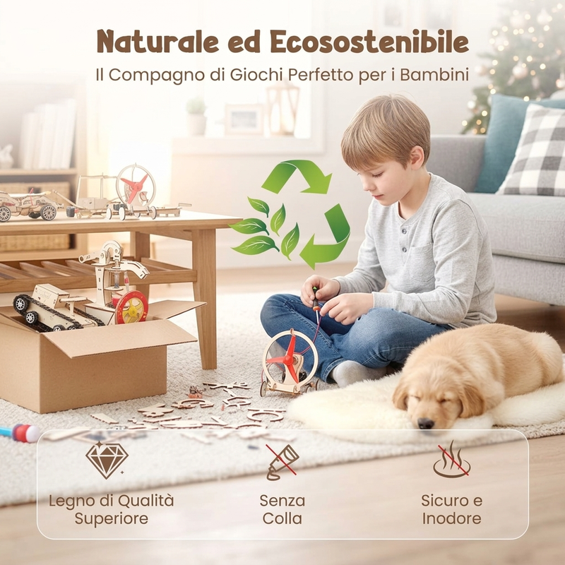 🔥Offerta Speciale🛠️🔥 Giocattoli tecnologici fai da te creativi