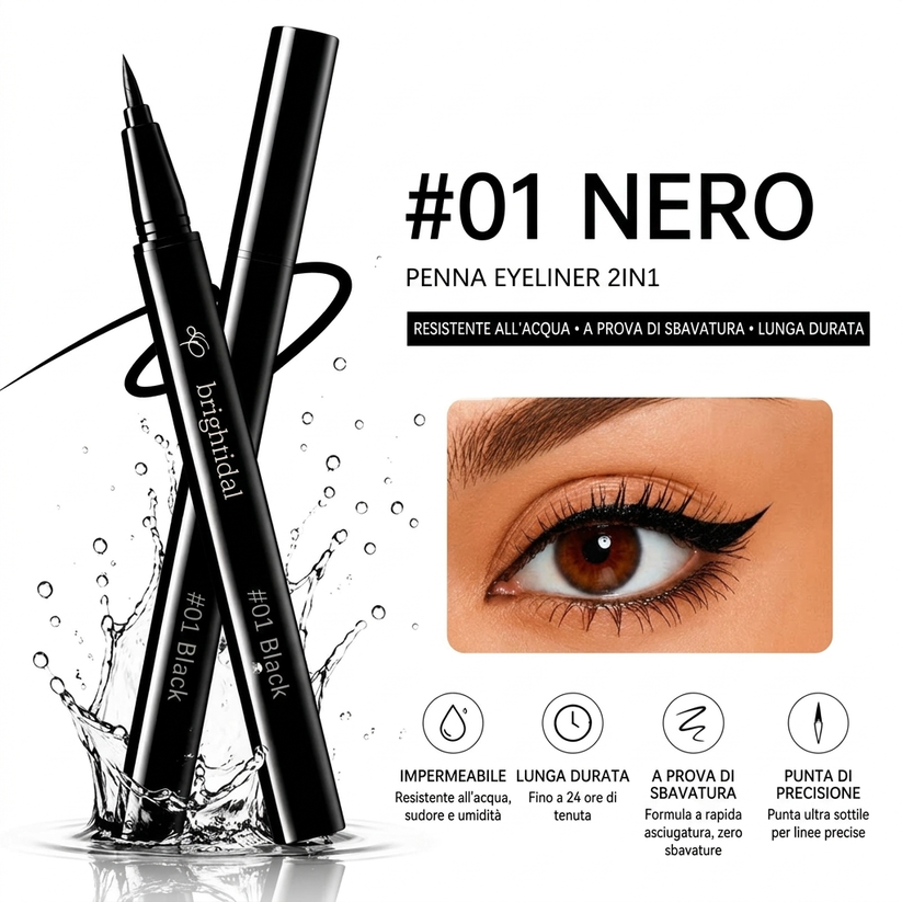 Impermeabile • Resistente alle sbavature • Lunga tenuta