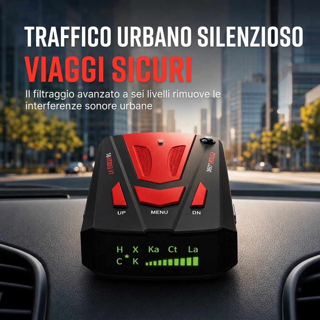 V7 Rilevatore di Auto Dispositivo di Avviso Mobile con Avvisi Vocali in Cinese, Inglese e Russo