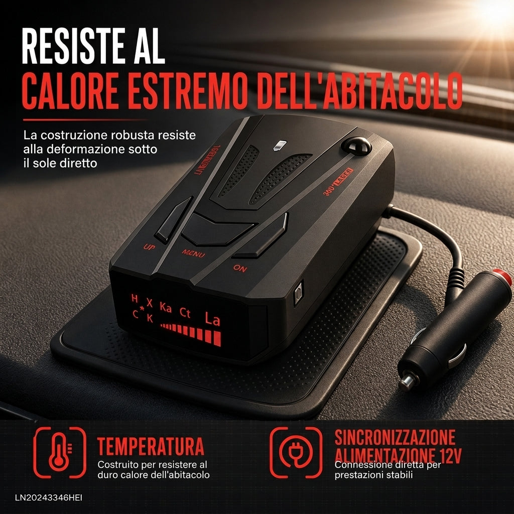 V7 Rilevatore di Auto Dispositivo di Avviso Mobile con Avvisi Vocali in Cinese, Inglese e Russo