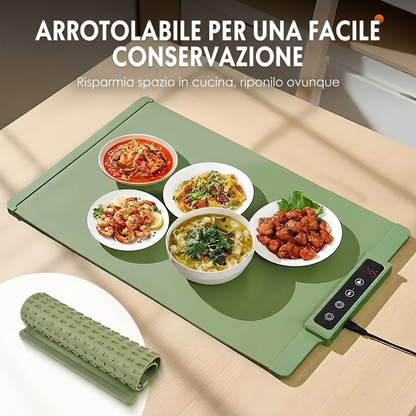 Tappetino riscaldante elettrico per alimenti