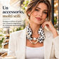 🎁 Nuovi arrivi 2026 con il 50% di sconto 💥 Collana con sciarpa di perle – eleganza senza tempo, fiocco regolabile e gioielli senza piercing 🤍