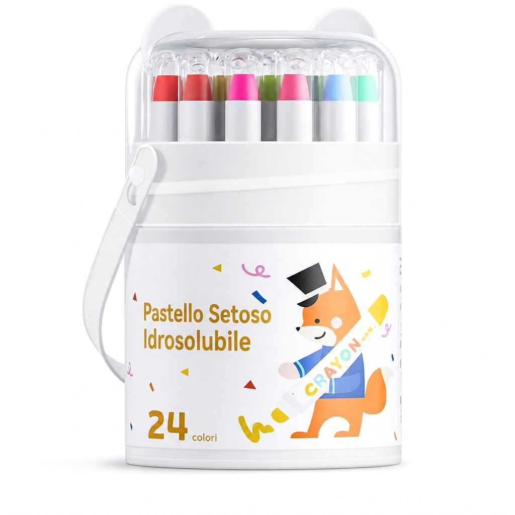 ⏳Offerta a tempo limitato al 50%⏰ Goitali® Pastelli e pastelli a olio lavabili per bambini😇🎨