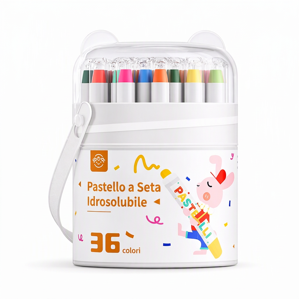 ⏳Offerta a tempo limitato al 50%⏰ Goitali® Pastelli e pastelli a olio lavabili per bambini😇🎨