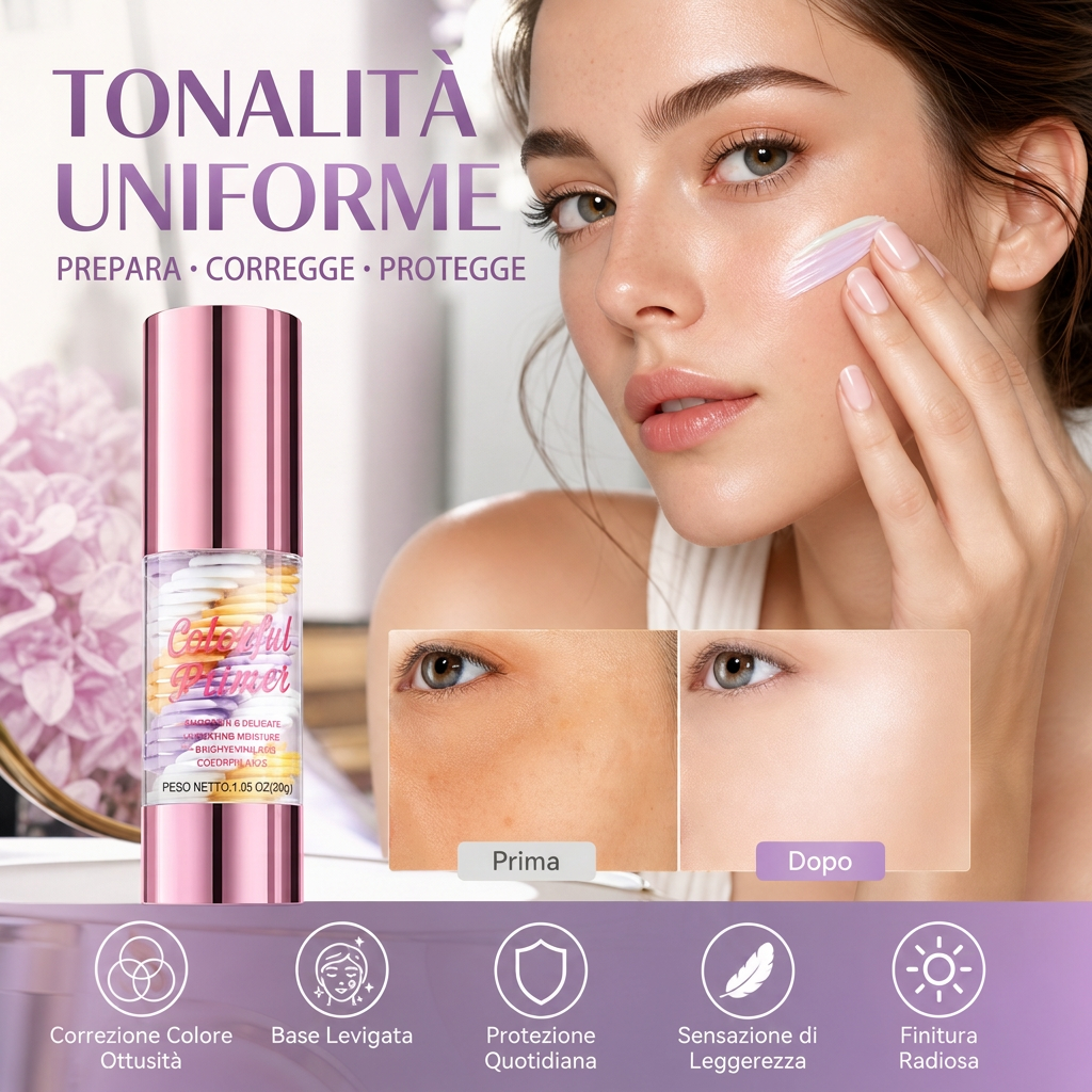💖 Primer multifunzionale 3-in-1 per il viso prima del trucco