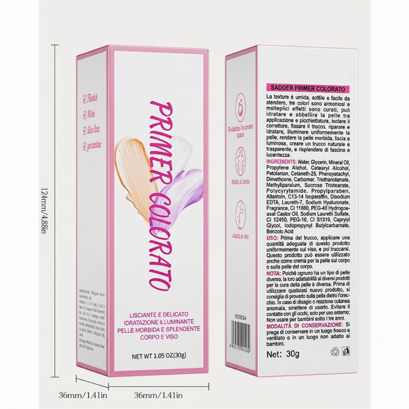 💖 Primer multifunzionale 3-in-1 per il viso prima del trucco