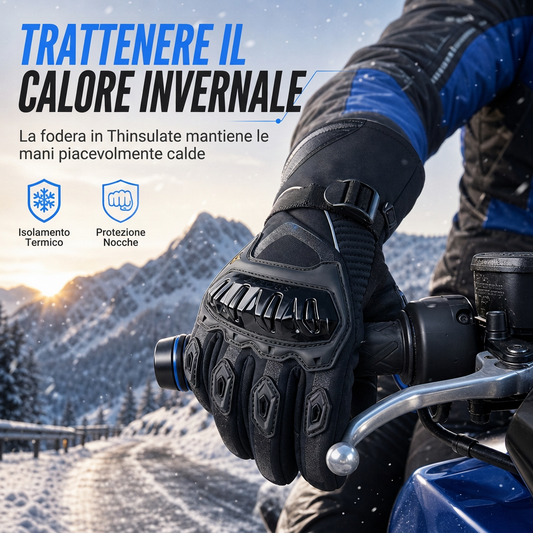 ⏳🔥 LIMITED TIME 50% OFF! ⏰❄️Winter Motorcycle Gloves – Touchscreen Compatible, Waterproof, Windproof and Thermal with Long Cuff – Keep Hands Warm on Every Ride. 🧤🏍️