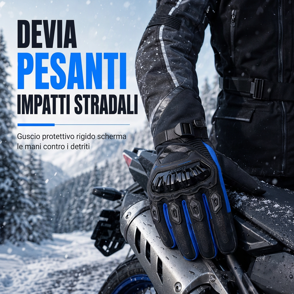 ⏳🔥 LIMITED TIME 50% OFF! ⏰❄️Winter Motorcycle Gloves – Touchscreen Compatible, Waterproof, Windproof and Thermal with Long Cuff – Keep Hands Warm on Every Ride. 🧤🏍️