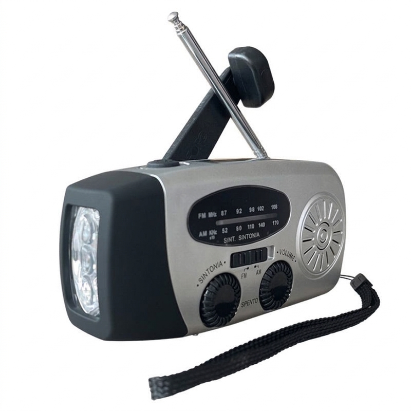 📻 -50% DI SCONTO SUBITO!🔋Radio solare di emergenza portatile multifunzione⚡