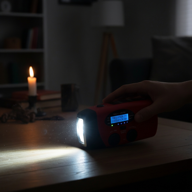 📻 -50% DI SCONTO SUBITO!🔋Radio solare di emergenza portatile multifunzione⚡