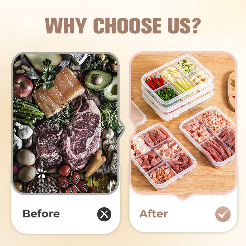 Contenitore Alimentare Riutilizzabile Con Scomparti
